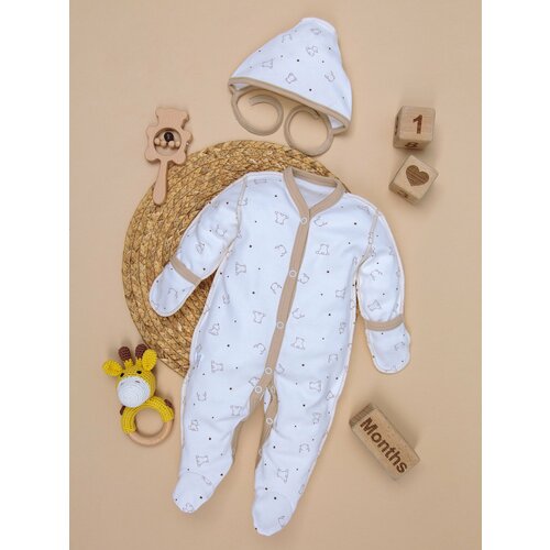 Комплект на выписку Jolly Baby Мишки