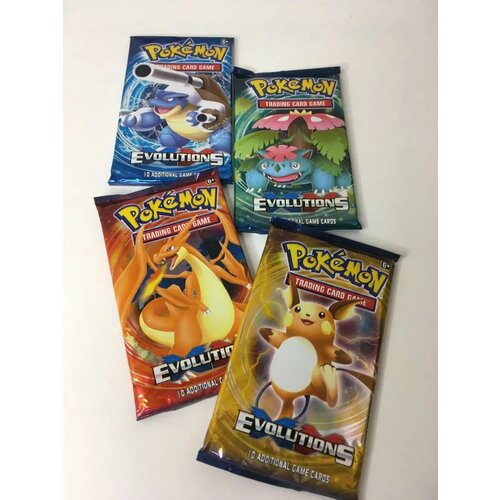 Покемон-карточки Набор из 4 бустеров 8479₽