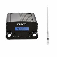 Fm-трансмиттер для радиовещания, 7 Вт, с антенной, transmitter kit