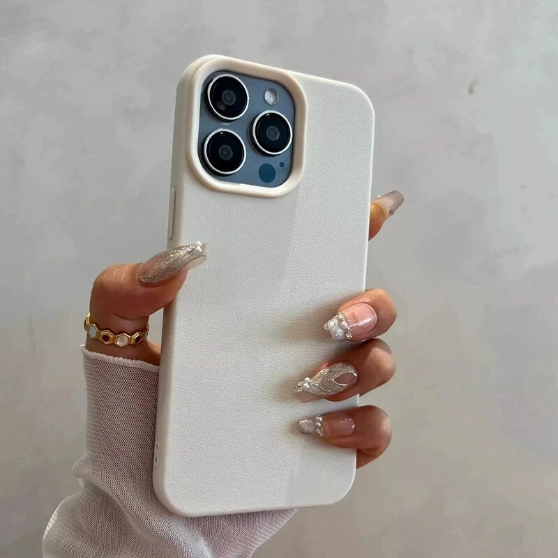 Белый чехол для iPhone 12 Pro, силикон, матовый