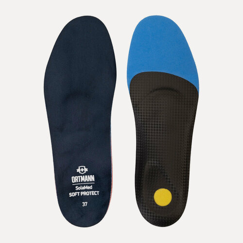 Изображение товара Стельки ортопедические Ortmann Soft protect, размер - 44, синий