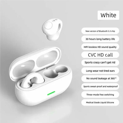 Xiaomi Youpin Беспроводные наушники с костной проводимостью White 980₽
