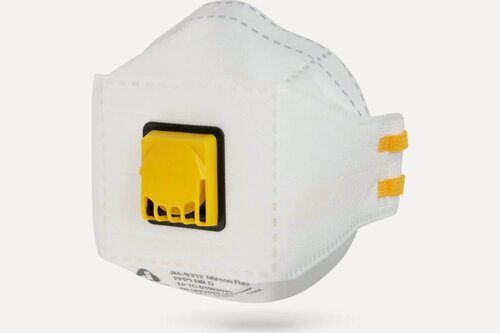 Изображение товара Jeta Safety респиратор с клапаном трёхпанельный FFP1 NR D, индивидуальная упаковка JM-9312