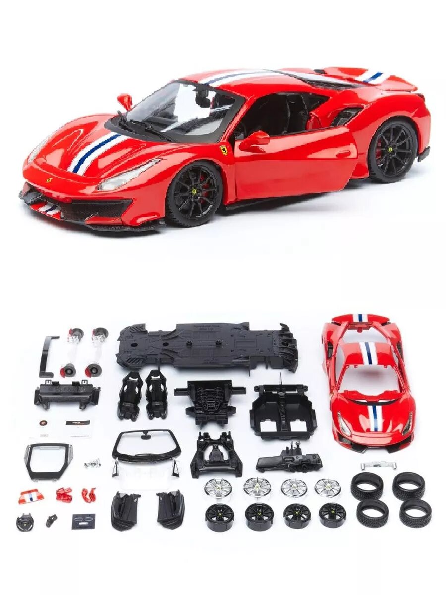 Сборная модель 1:24 Ferrari AL (B) - Ferrari 488 Pista