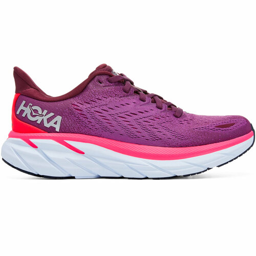 фото Кроссовки hoka one one clifton 8, размер us 7.5/24.5 cm, фиолетовый