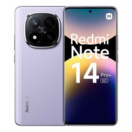 Смартфон Xiaomi Redmi Note 14 Pro Plus 5G 12512 ГБ Lavender Purple Global Version 3513600₽