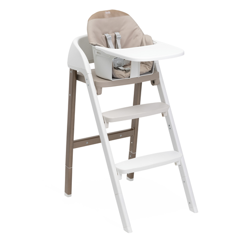 фото Стульчик для кормления chicco crescendo up, цвет pearl copper relux (бежевый)