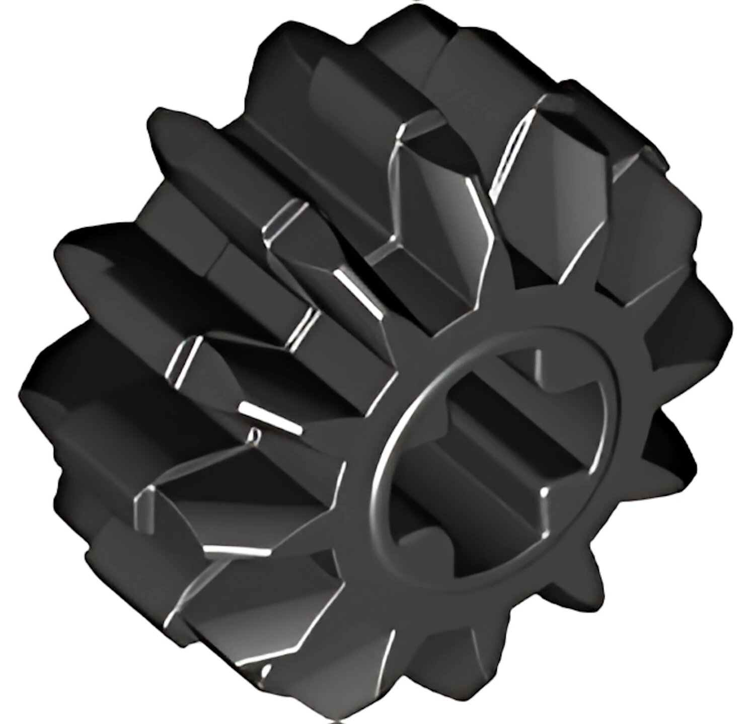 Деталь LEGO Technic  Gear 12 Tooth Double Bevel 32270 Black N