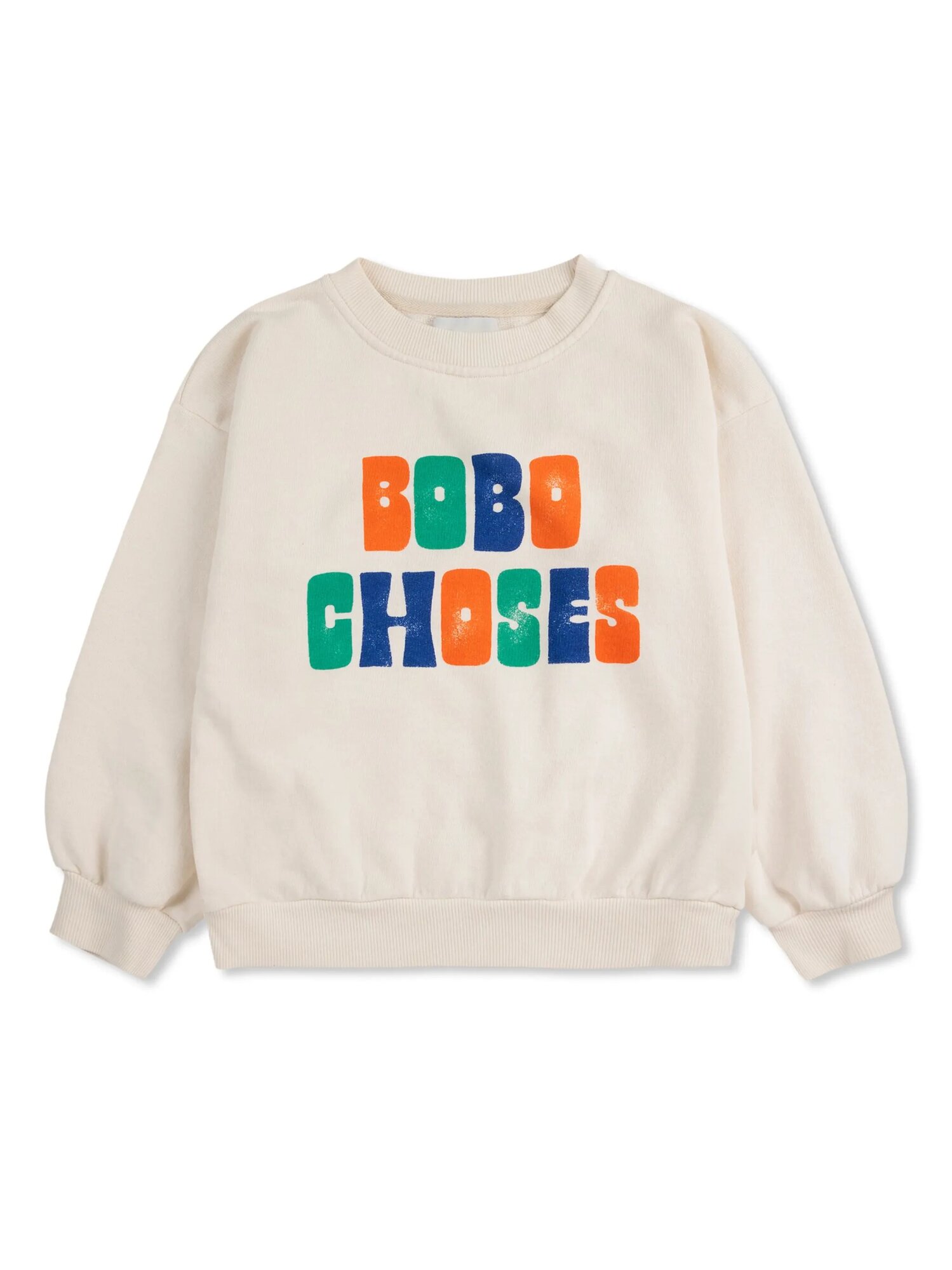 Толстовка BOBO CHOSES, размер 2-3 года, бежевый, зеленый, оранжевый