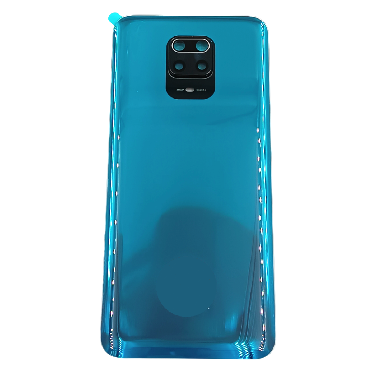 Задняя крышка для Xiaomi Redmi Note 9S/9 Pro (M2003J6A1G/M2003J6B2G) Сине-зеленый - Премиум — фото 1