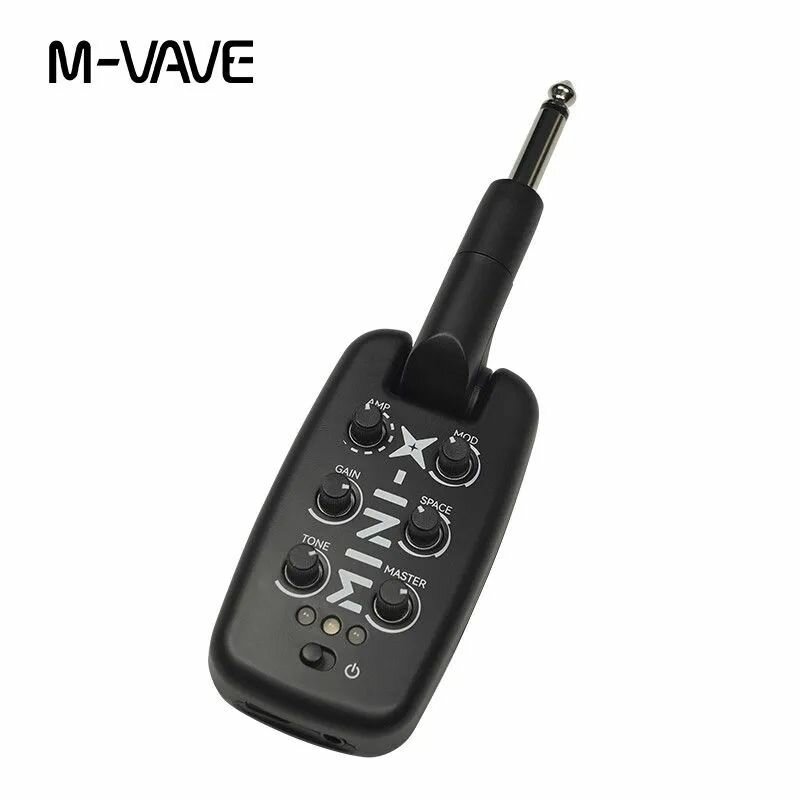 M-vave Mini-X усилитель для электрогитары, встроенные процессор эффектов