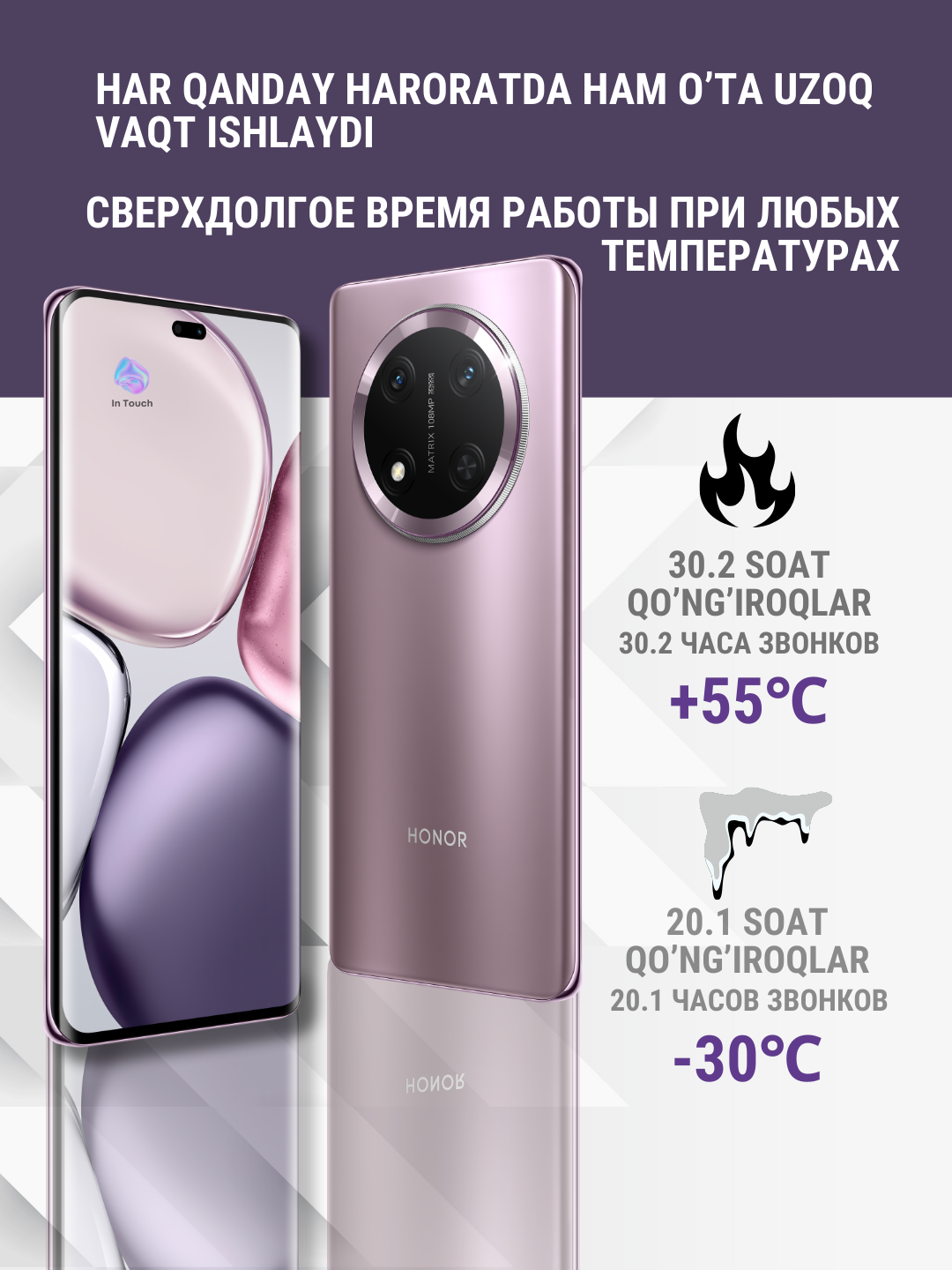 Противоударный смартфон Honor X9c, 8/256GB, NFC, 5G, быстрая зарядка, камера 108 + 2 Мп — фото 1