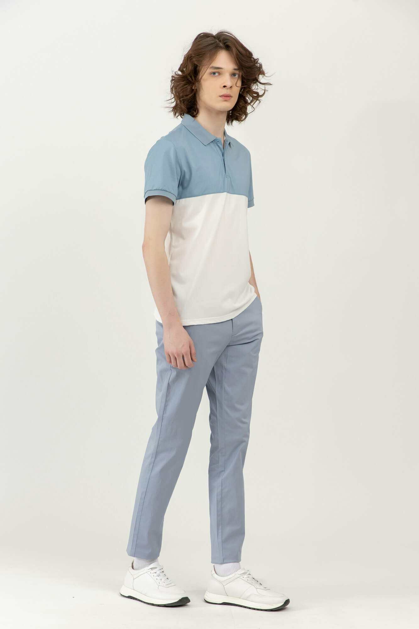 Поло спортивное TERRA PRO, 1 шт., размер S, blue — фото 1