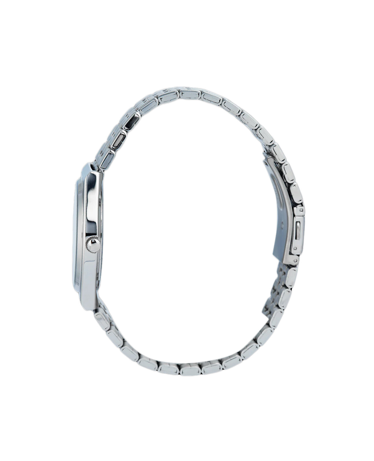 Наручные часы CASIO, серебряный, голубой — фото 1