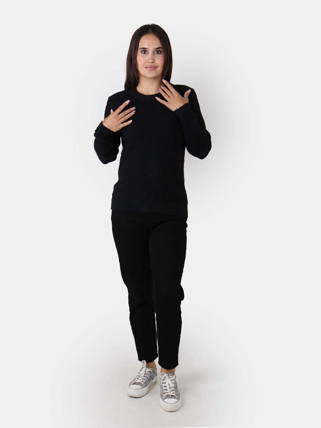 Свитер размер One Size, , черный — фото 1