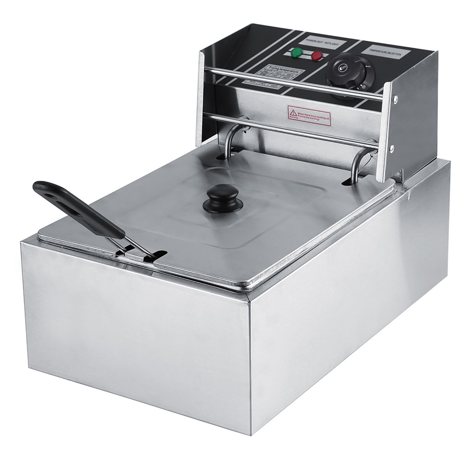 Commercial Fryer, Deep Fryer Temperature Controller temperature Controller Power Indicator for Supermarkets Restaurants