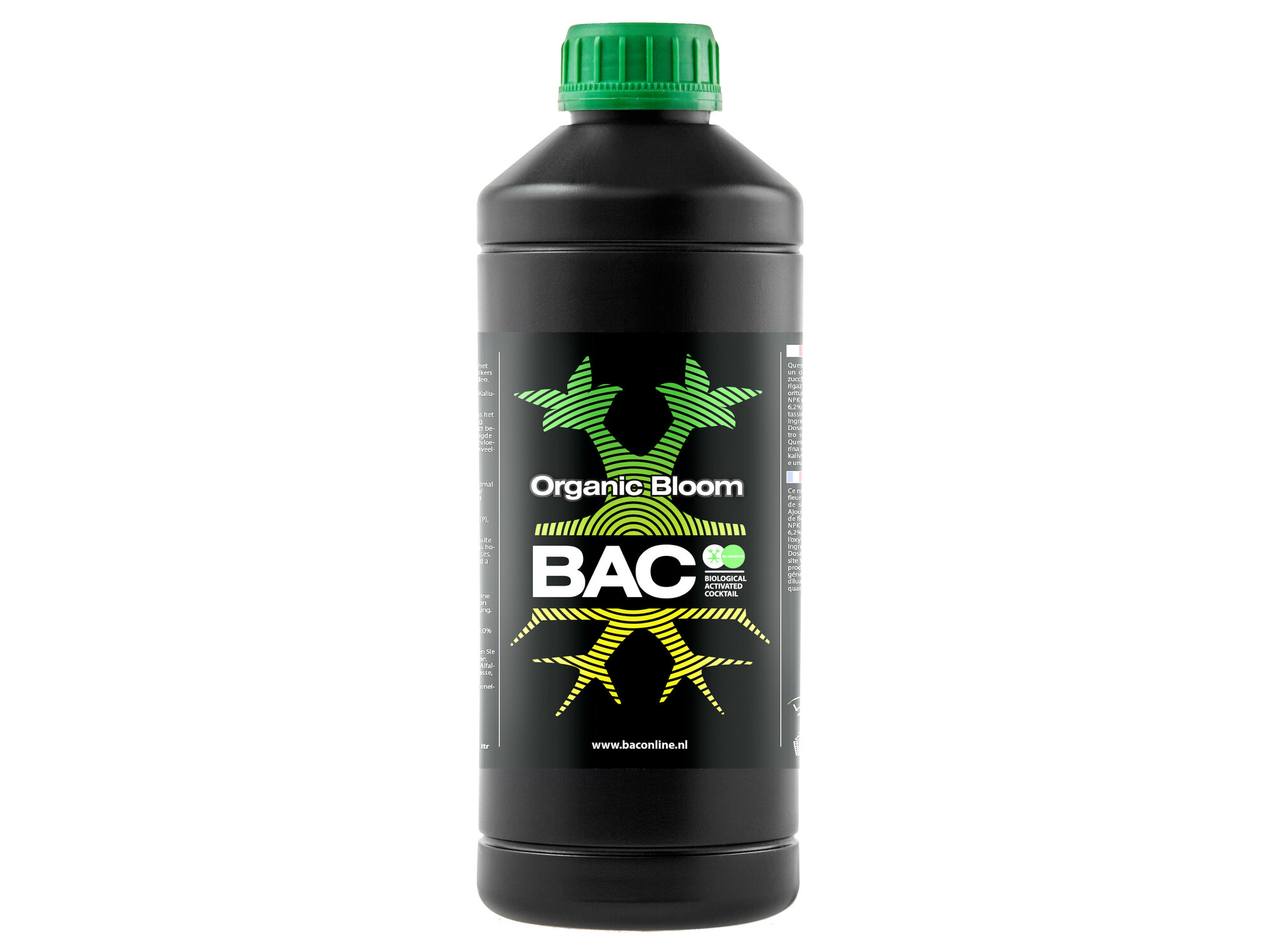 Organic Bloom 1L B.A.C. / 100% органическое удобрение для сада, огорода и комнатных растений на период цветения