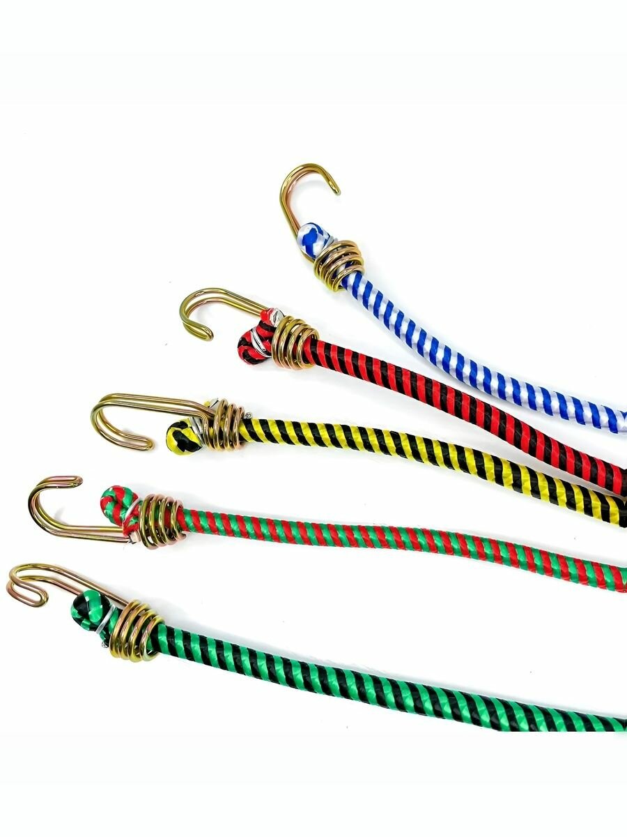 Стяжка резинка для багажника 1.6 м , двойной крючок