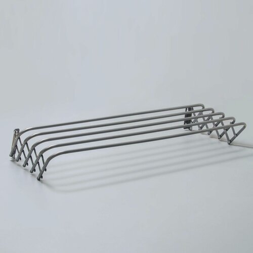 Изображение товара Сушилка для белья настенная складная, металлическая, цвет серый, 90 см