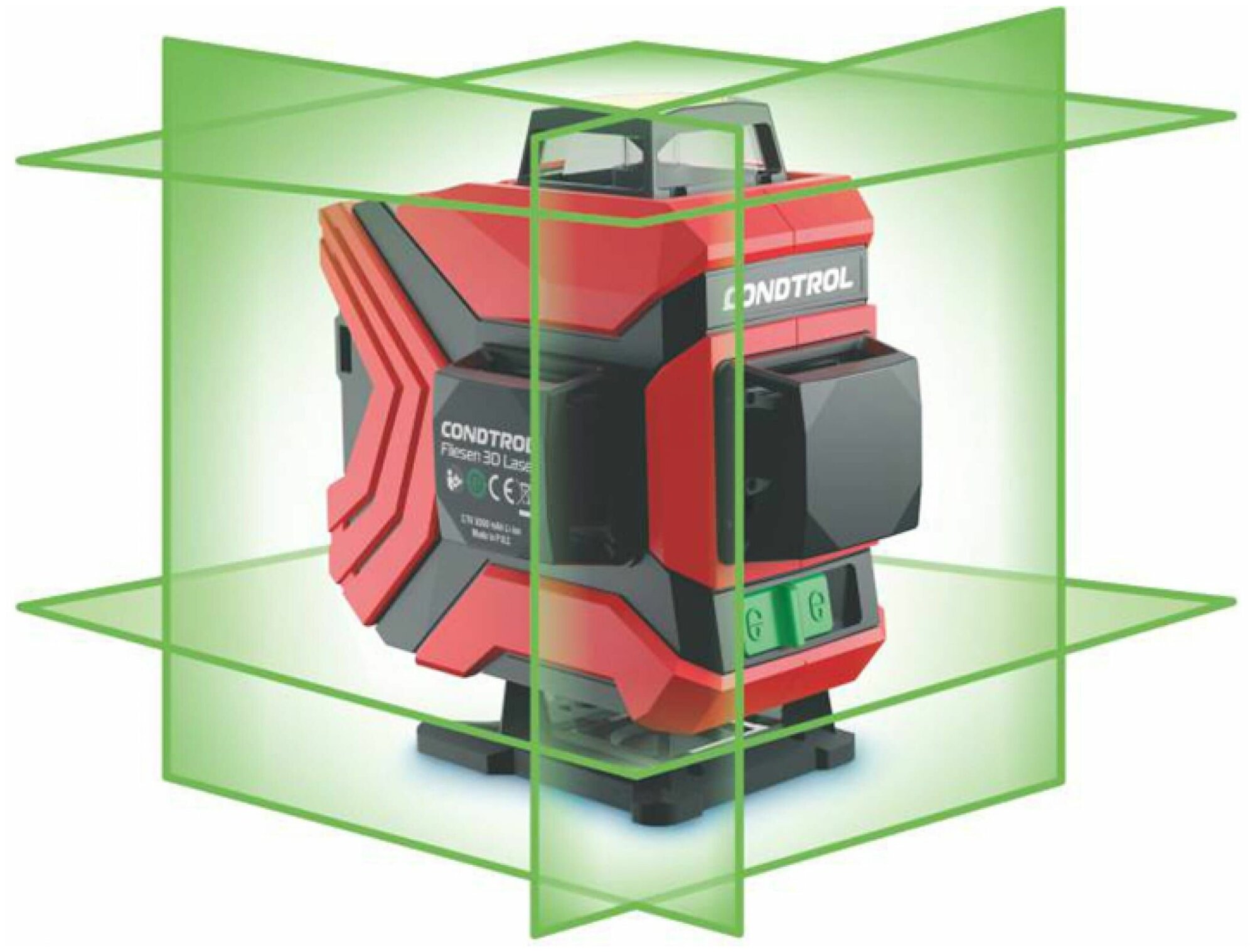 Лазерный нивелир-уровень CONDTROL Fliesen 3D Laser 4 линии 360 градусов