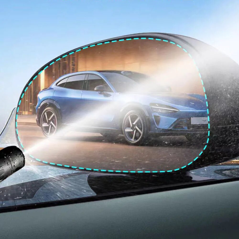 Зеркала Заднего Вида Xiaomi Для Xiaomi YU7 2025 зеркало заднего вида непромокаемая пленка специальное зеркало заднего вида противотуманная непромокаемая водонепроницаемая антибликовая пленка продукты, A1