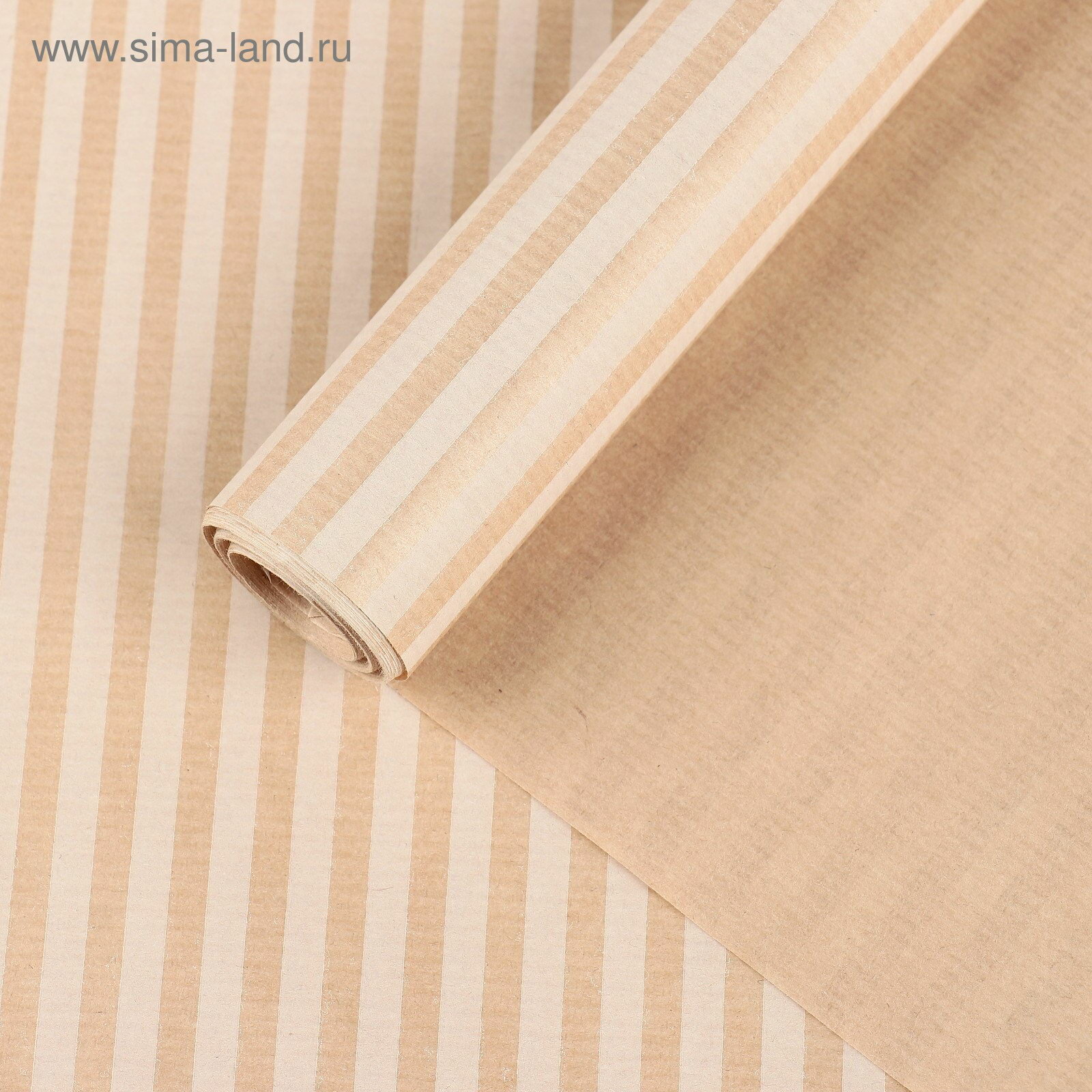 Бумага упаковочная крафт 