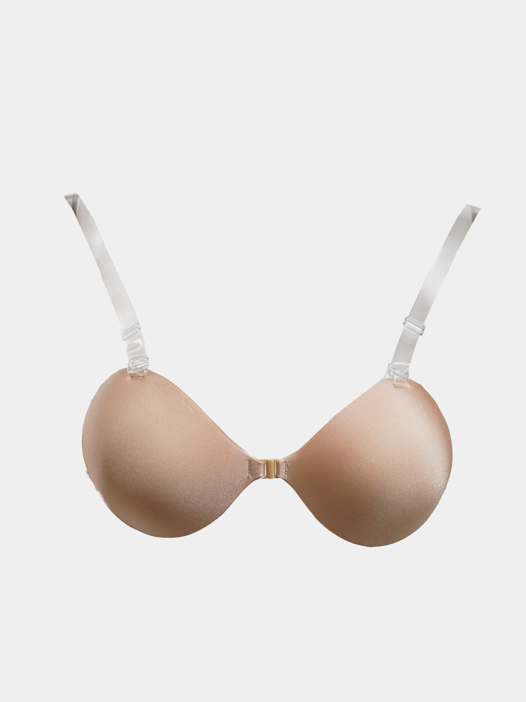 Бюстгальтер-невидимка B, 2 шт., размер 70C, 75B, 80B, 85A, бежевый — фото 1