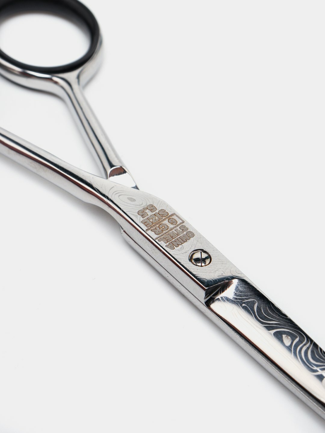 Ножницы SATURN JackPro, парикмахерские, нержавеющая сталь, эргономичные, серые — фото 1