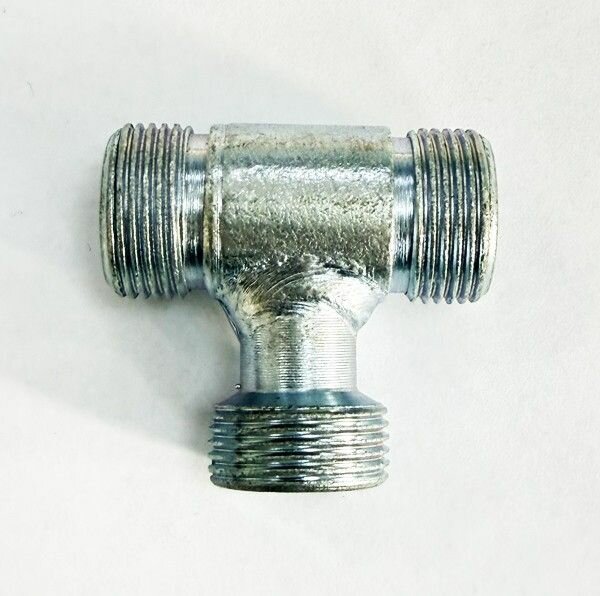 Тройник для РВД М 22х1.5-22х1.5-22х1.5