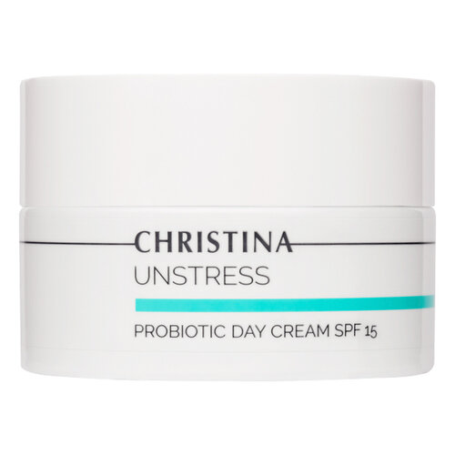 Christina Unstress Probiotic Day Cream SPF 15 Дневной крем для лица с пробиотическим действием SPF 15, 50 мл