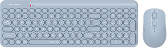 Комплект клавиатура+мышь A4Tech Fstyler FG3300 Air синий/синий