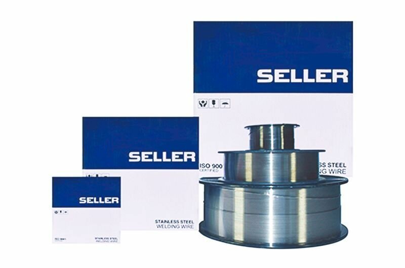 фото Проволока сварочная SELLER ER 308LSi d 0,6 пачка 1 кг (нержавейка)