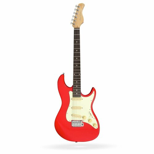 Sire S3 SSS Red электрогитара, форма Stratocaster, цвет красный сингл