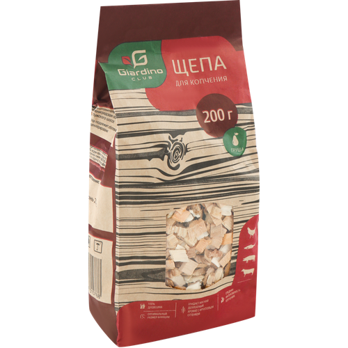 Щепа для копчения GIARDINO CLUB Груша Арт 69631 200г 266₽
