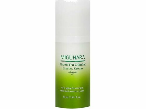 Успокаивающий крем для лица MIGUHARA Green Tea Calming Essence Cream origin