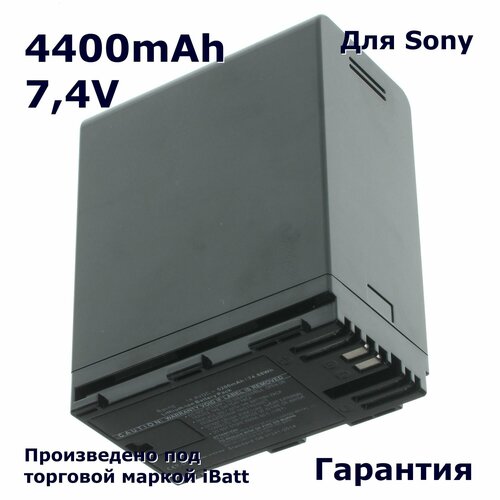 аккумуляторная батарея аккумулятор для камеры sony np fv70 2850mah Аккумуляторная батарея iBatt 4400mAh для камер NP-FH50, NP-FH40