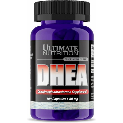 Ultimate Nutrition DHEA 50mg. 100 капс