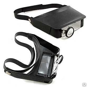 Лупа налобная 1.8/2.3/3.7/4.8x — фото 1