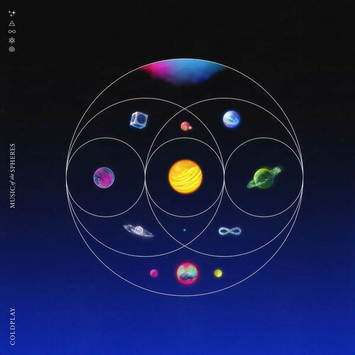 COLDPLAY - MUSIC OF THE SPHERES (LP recycled random color marbled) виниловая пластинка