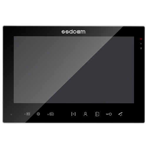 SD-760H (черный) 7 TFT LCD монитор видеодомофона AHD