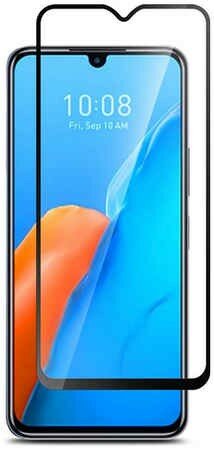 Стекло защитное BoraSCO Full Glue для Infinix Note 12 (2023) черная рамка - фото №4