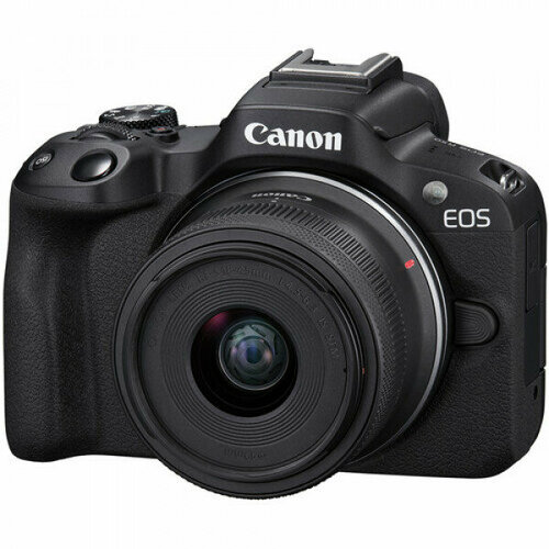 Фотоаппарат Canon EOS R50 Kit RF-S 18-45mm F4.5-6.3 IS STM, черный фотоаппарат canon eos r10 kit rf s 18 45mm f4 5 6 3 is stm черный