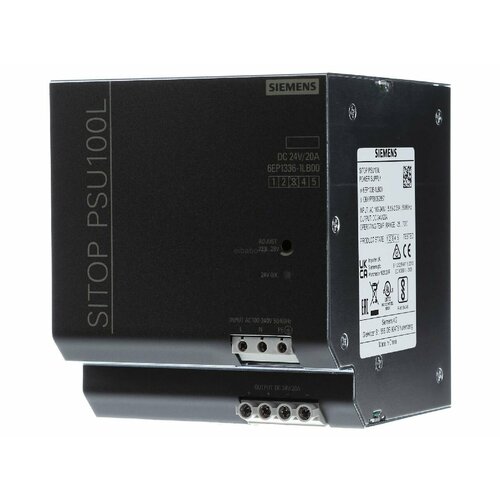 Источник питания постоянного тока 240 В 24 В 480 Вт 6EP1336-1LB00 Siemens 4025515154549 70192₽