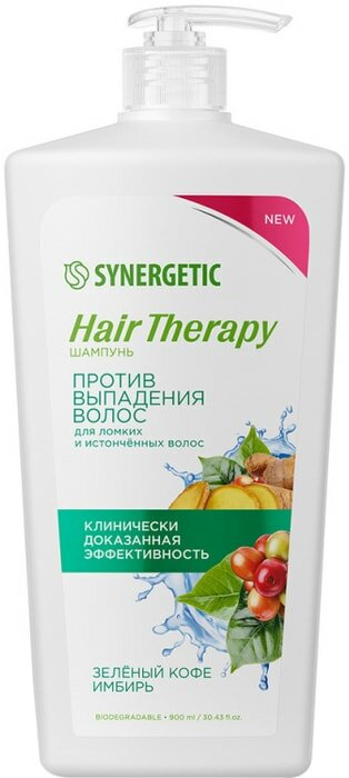 Шампунь для волос Synergetic Hair Therapy против выпадения 900мл