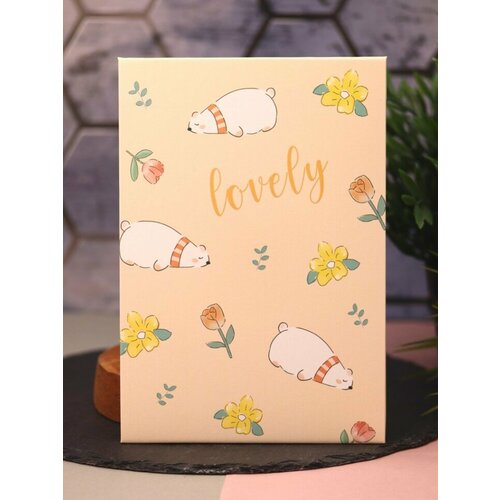 Зеркало настольное Lovely bear yellow 550₽