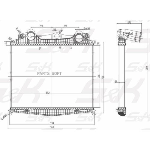 SK SK708001102 Интеркуер 45190₽