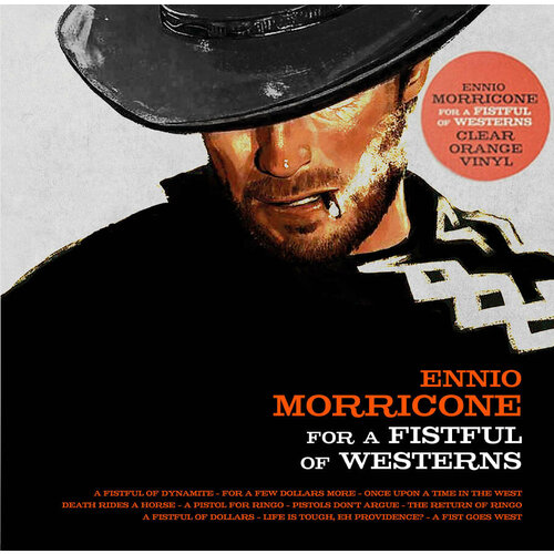 Ennio Morricone - For A Fistful Of Westerns (VMLP255) focus golden oldies 180g limited edition orange vinyl