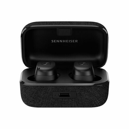 беспроводные наушники sennheiser momentum 4 чёрный Наушники Sennheiser MOMENTUM True Wireless 4 Graphite Black