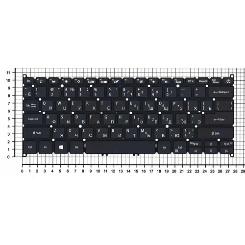 Клавиатура для ноутбука ACER 51F00017601 черная