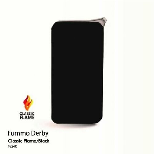 Зажигалка газовая FUMMO Derby (Flame/Black) 16240